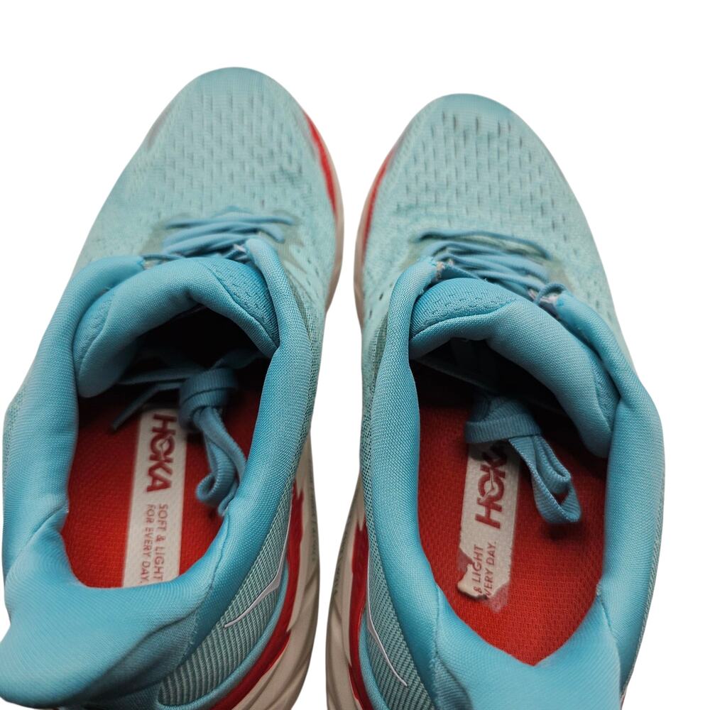 Hoka One One Clifton 8 Aquarelle Eggshell Blue Womens 7.5B (UK 6) Running Shoes - Picture 6 of 10